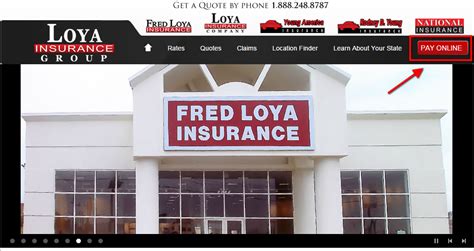 fred loya insurance login
